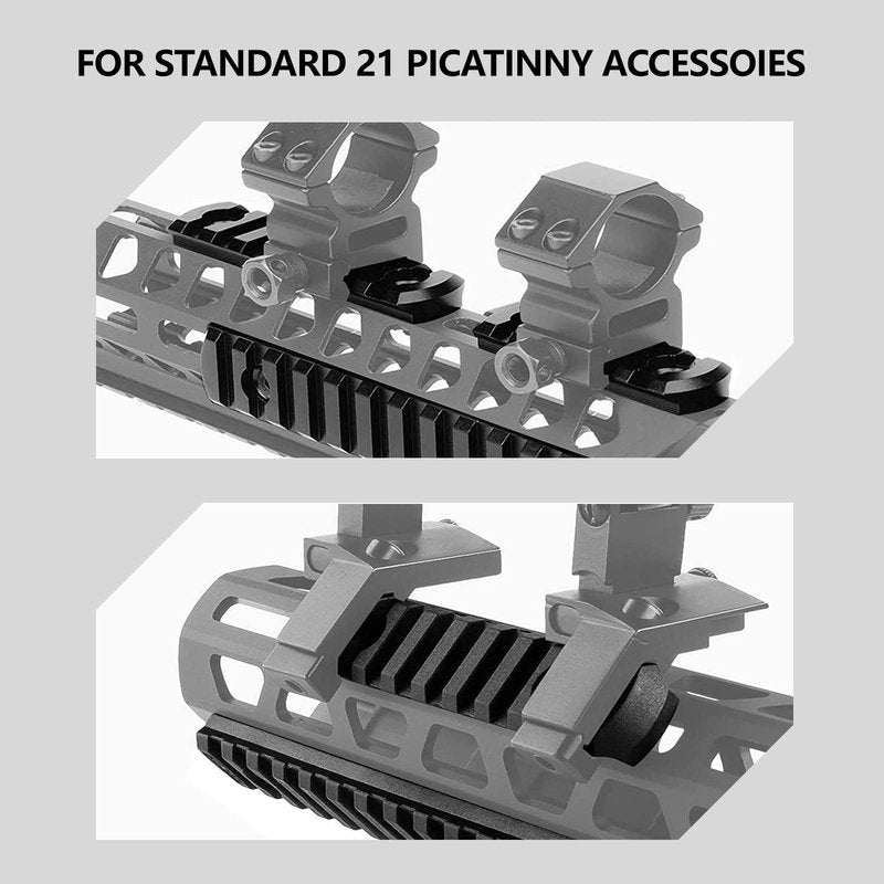 Anovo Single-Sided Rail 3-3-5-5-7-7 Slots Accessory Set-Style 1