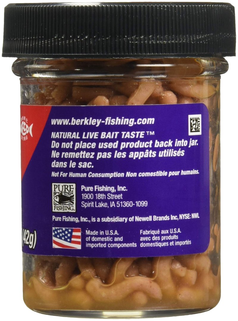 Berkley Gulp! Maggot , Natural, 1-Inch