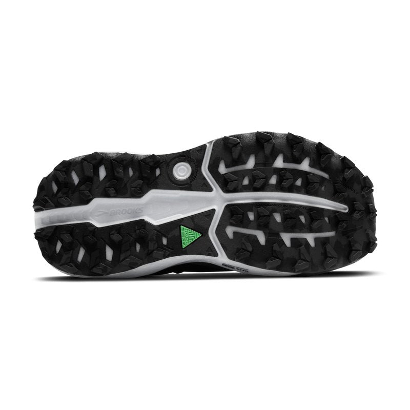Brooks Women’s Caldera 8 Ultra Trail Running Shoe - Black/Blackened Pearl/White - 10 Medium
