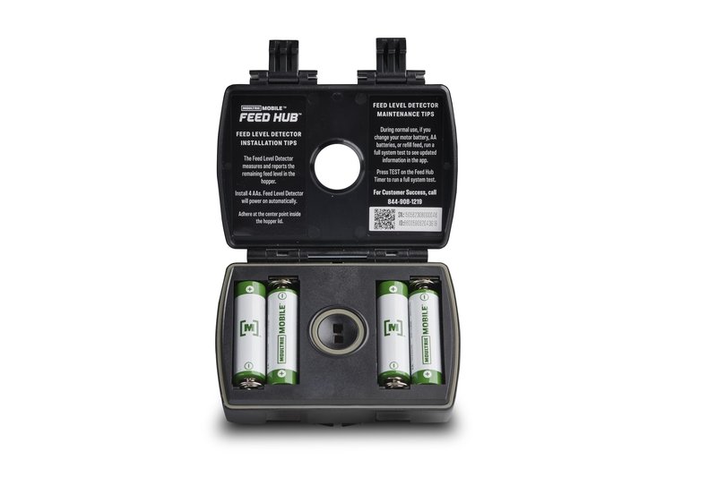 Moultrie Feed Hub - Cellular Upgrade Kit for Spin Cast Feeders - Program and Monitor Hopper and Battery Levels from Your Phone