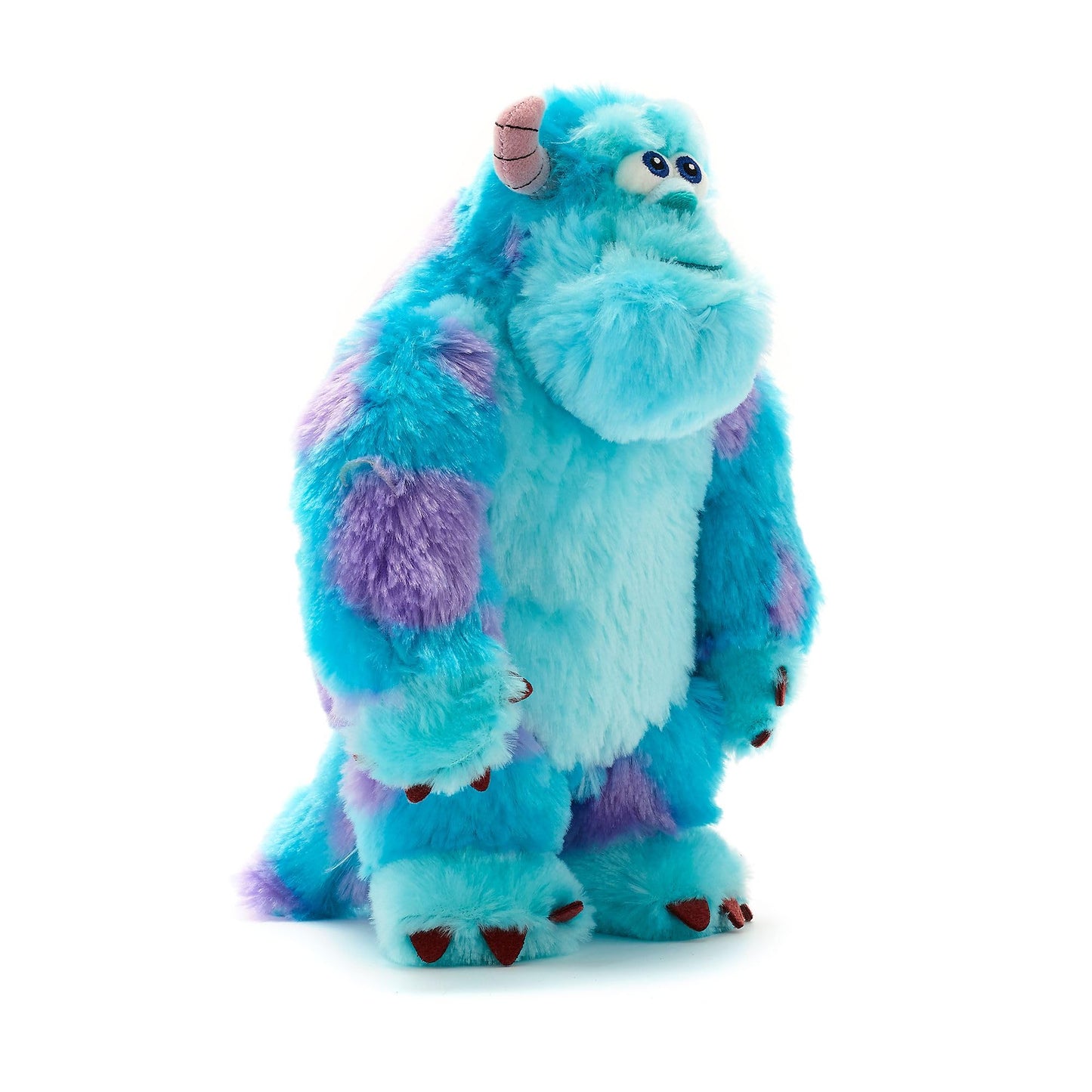Disney Store Official Sulley Small Soft Toy, Monsters, Inc., 24cm/9”, Plush Character Figure with Felt Claws and Padded Horns, Suitable for Ages 0+