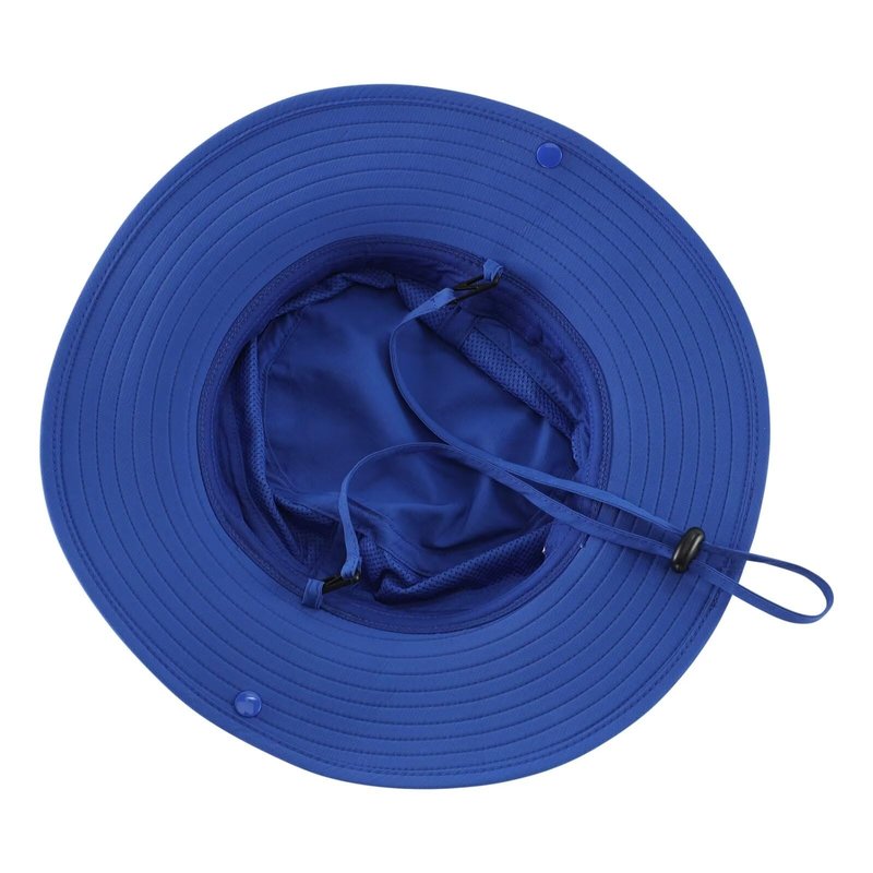Connectyle UPF 50+ Fishing Hat for Men and Women UV Protection Boonie Hat Breathable Cowboy Hat Summer Travel Hat Royal Blue
