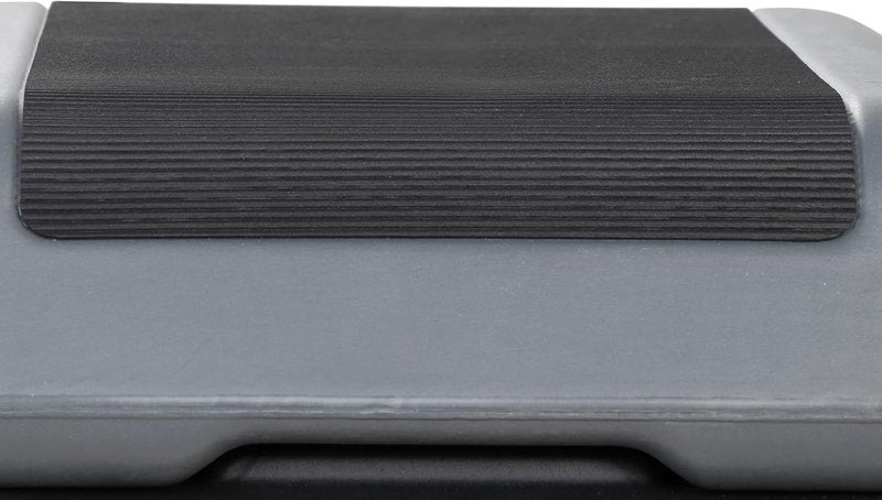 16 Inch Aerobic Step Platform - Adjustable Mini Exercise Stepper for Home Gym | Cardio Strength Training with 4 Risers