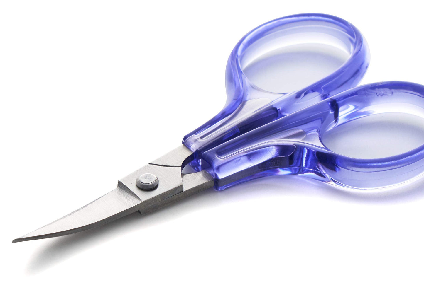 Beaditive Detail Craft Scissors Set (2 Pc.) Curved and Straight, Sharp, Compact | Sewing, Embroidery, Paper Cutting, Crafting | Stainless Steel | Protective Cover (Green)