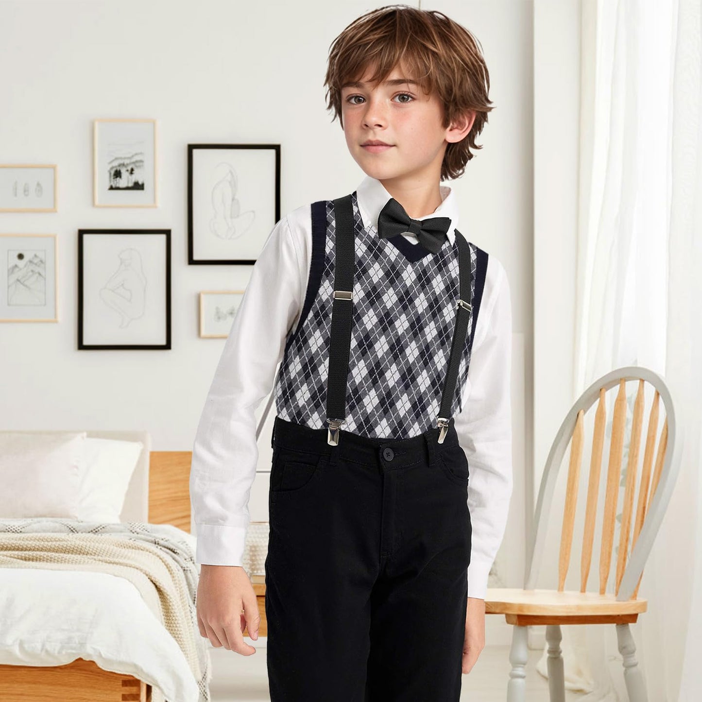 Joyesplay 100 days after school-Grandpa COS suit