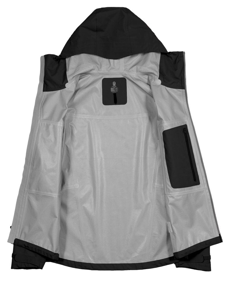 Little Donkey Andy Men's Waterproof Outdoor Hard Shell Breathable Jacket Travelling Sports Coat Black S