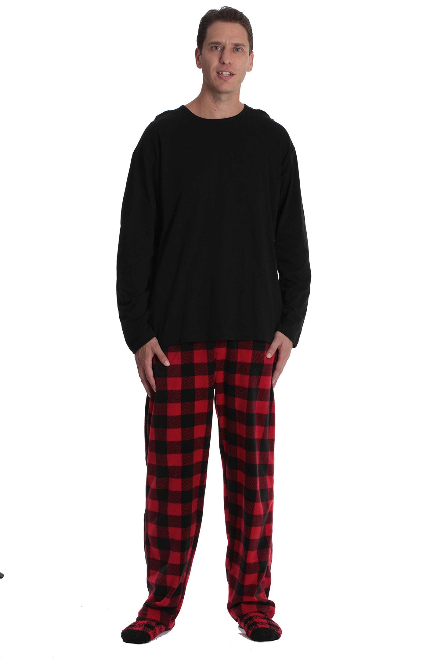 #followme Family Pajamas Microfleece Womens Pajama Set 6753-10195-L