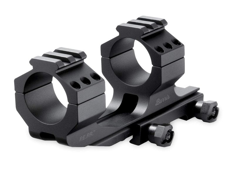 Burris Optics P.E.P.R. Scope Mount, Includes Both Smooth and Picatinny Ring Tops, 30mm, Standard Attach, BLACK (410341)