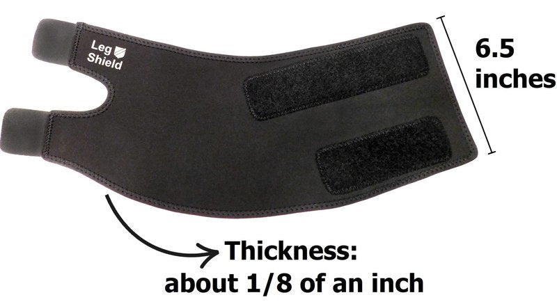 Low Gaiters - Hook & Loop Design for Easy On/Off - Neoprene Leg Gaiters for Hiking, Cross Country Skiing, Yard Work - Comfortable, Snug Fit (Pair)