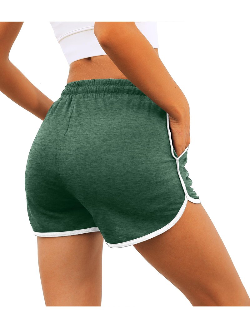 Aloodor Biker Shorts Women Summer Outfits Beach Vacation Clothes Travel Outfits with Pockets