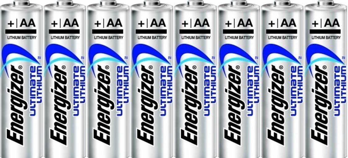Energizer Ultimate Lithium AA Batteries (8-Pack) in Economical Bulk Packaging