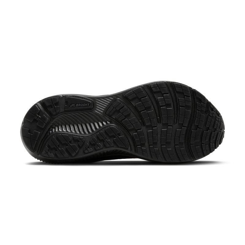 Brooks Men’s Ghost 17 GTX Waterproof Supportive Running & Walking Shoe - Black/Black/Ebony - 10.5 Medium