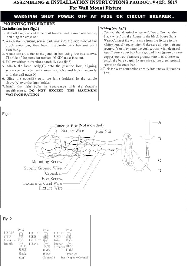Livex Lighting 4151-04 Home Basics 1 Light Black Wall Sconce