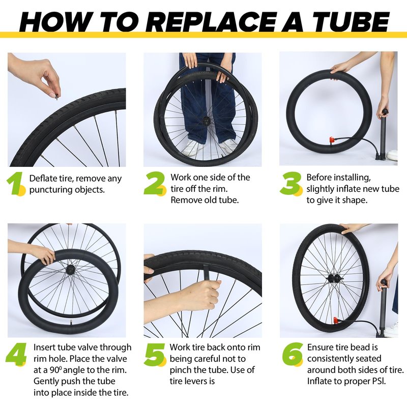 1 Pack 26x4 Fat Tire Tube with AV 32mm, 26x3.5-4.5 Fat Bike Tubes Heavy Duty with 1 Tire Lever, 26 x 4.0 Premium Butyl Rubber Bike Tube for Road/MTB/E Bike 26 x 3.50, 26 x 4.0, 26 x 4.5 by Hydencamm