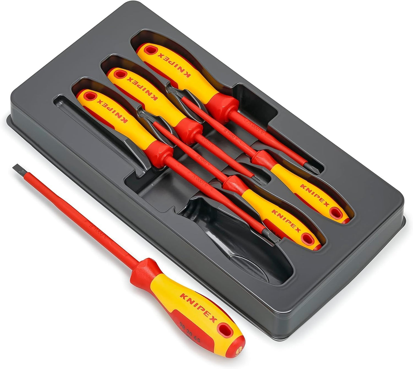 Knipex Screwdriver Set (self-service card/blister) 00 20 12 V01