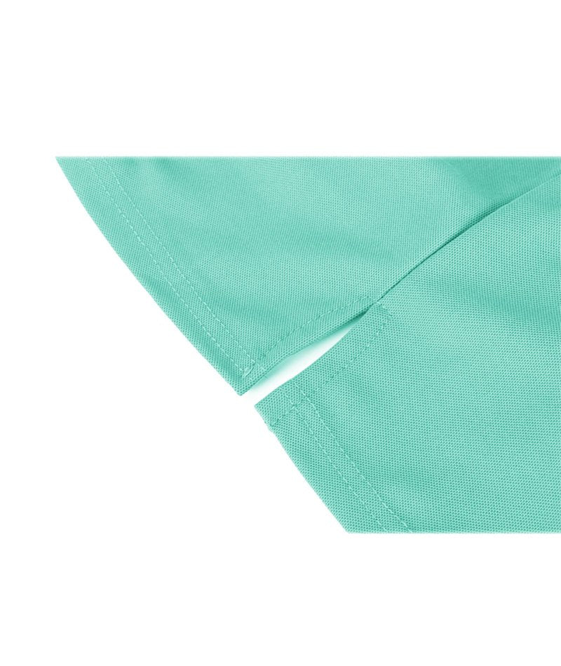 ZITY Mens Polo Shirt Short Sleeve Sports Tactical T-Shirt Athletic Golf Polos Daily Casual Stylish Collared Shirts for Men Turquoise Blue 5X-Large