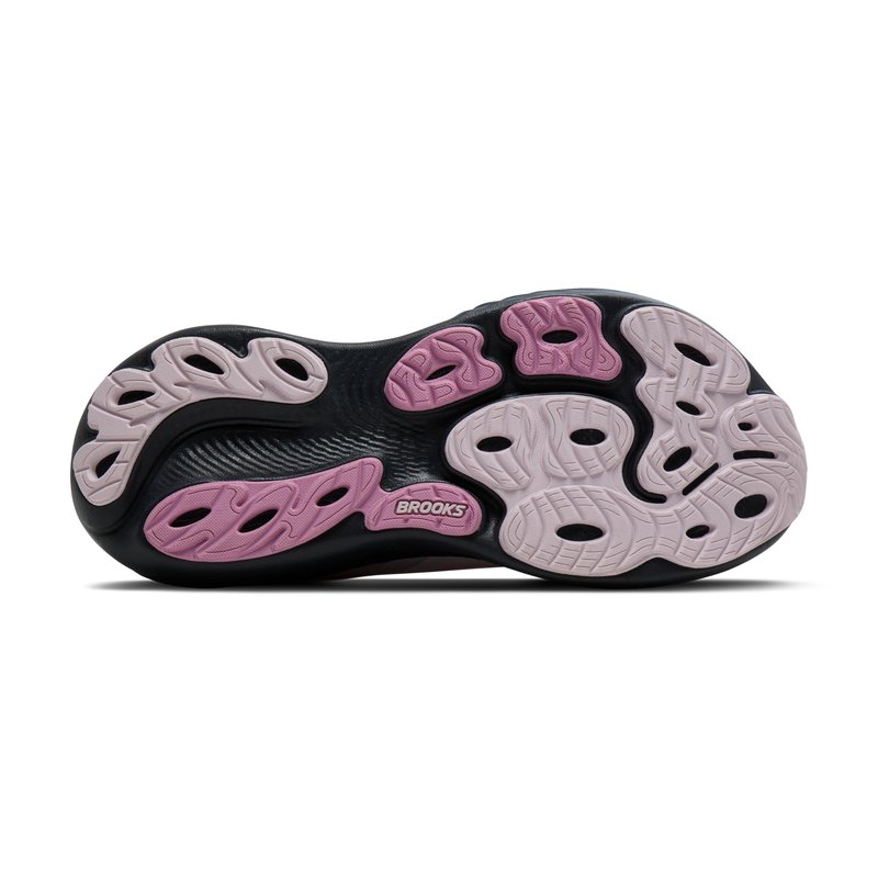 Brooks Women’s Adrenaline GTS 25 Supportive Running & Walking Shoe - Mauve/Ebony/Pink - 5.5 Medium