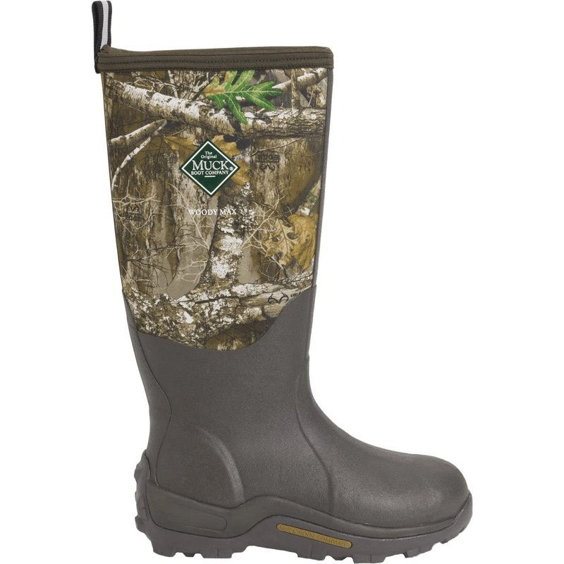 MUCK Men's RealTREE® Edge™ Woody Max Tall Boot, Camo, Size 10(M)