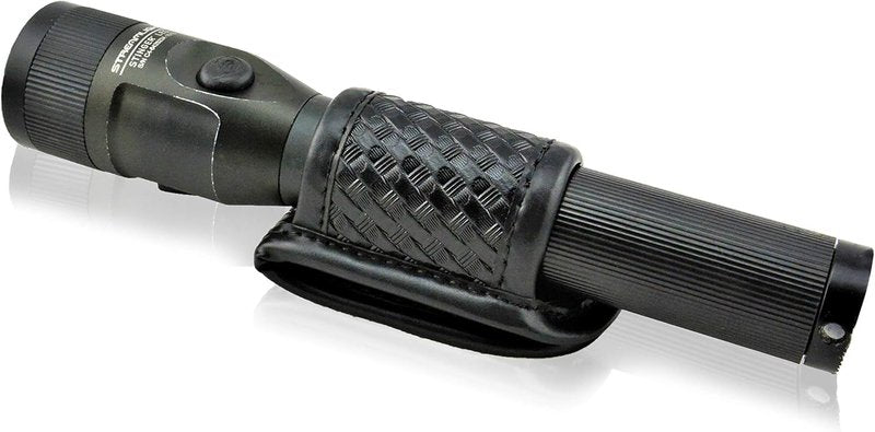 Flashlight Holder - Duty Belt Basketweave Design for Easy Access | Durable & Lightweight