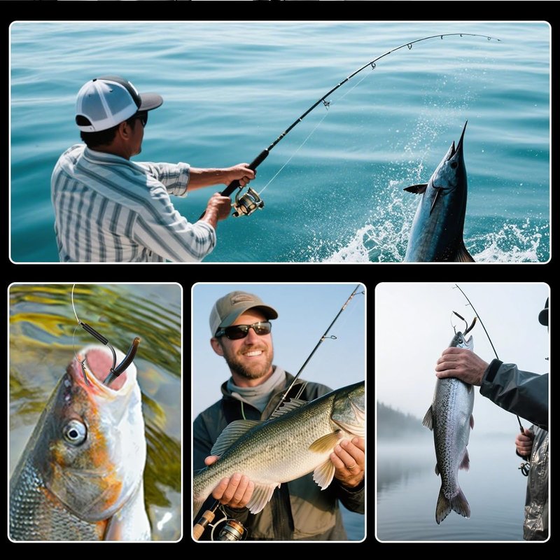 25-Pack Weedless Wacky Rig Hooks - Ultra Sharp Neko Rig Circle Hooks for Bass & Catfish | Saltwater & Freshwater
