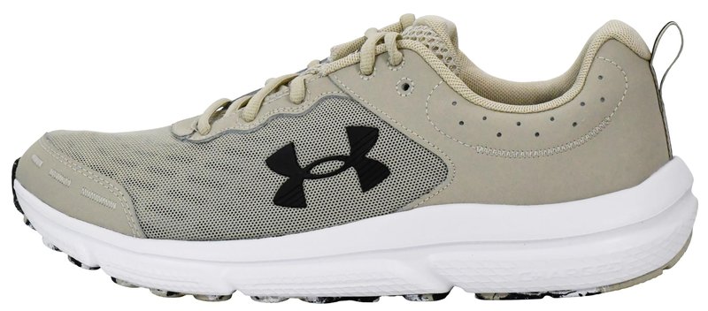 Under Armour Men's Charged Assert 10, (289) Khaki Base/Khaki Base/Black, 4, US