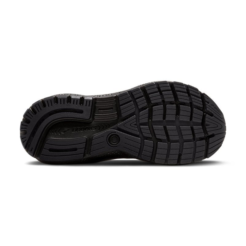 Brooks Women's Ghost 16 GTX Waterproof Neutral Running Shoe - Black/Black/Ebony - 8 Medium