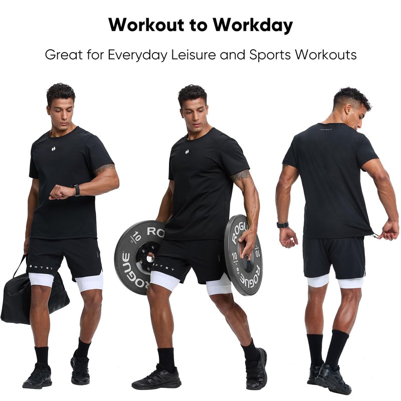 HOTSUIT Sauna Shirt for Men Weight Loss Heat Trapping Vest Workout Sweat Suits Fat burning Tops for Gym Exercise Boxing Black XL