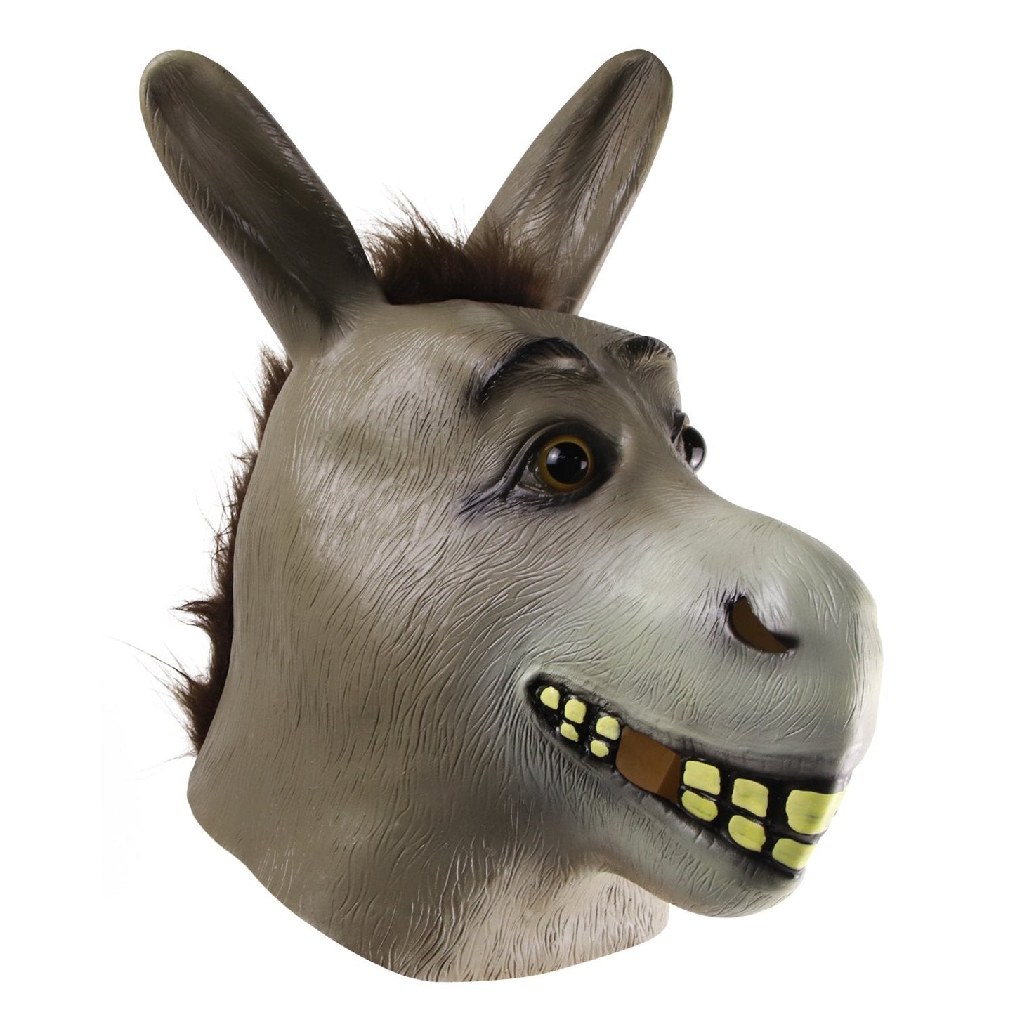 MOLEZU Donkey Mask,Halloween Novelty Deluxe Costume Party Cosplay Latex Animal Head Adult.