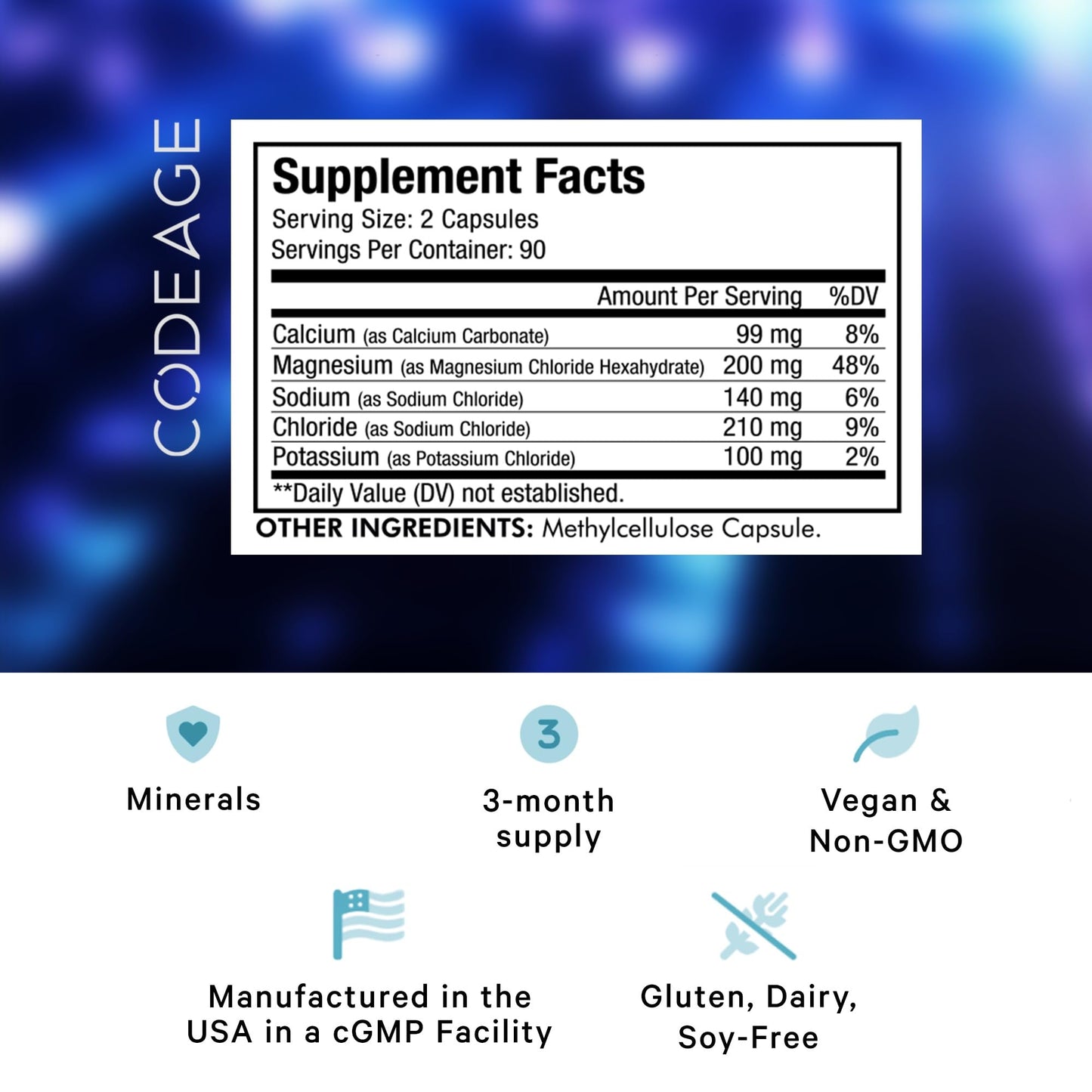 Keto Electrolytes Supplement – Vegan Electrolyte Tablets w Magnesium, Potassium, Calcium & Salt - Electrolyte Powder Salt Pills & Drink Hydration Supplements – Non-GMO, Keto Diet -180 Capsules