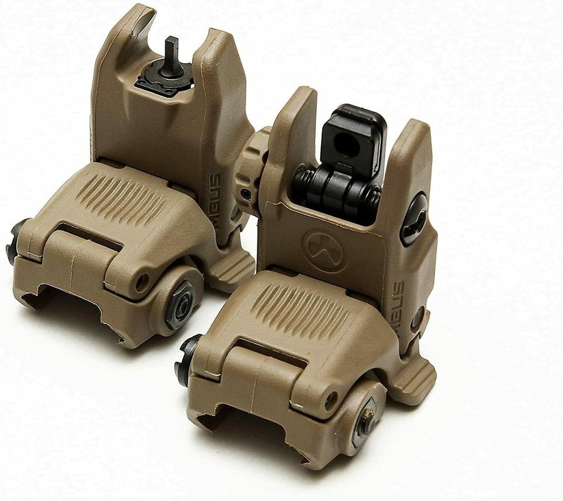 Magpul MBUS Sight Set GEN 2 Color Flat Dark Earth Front & Rear Included