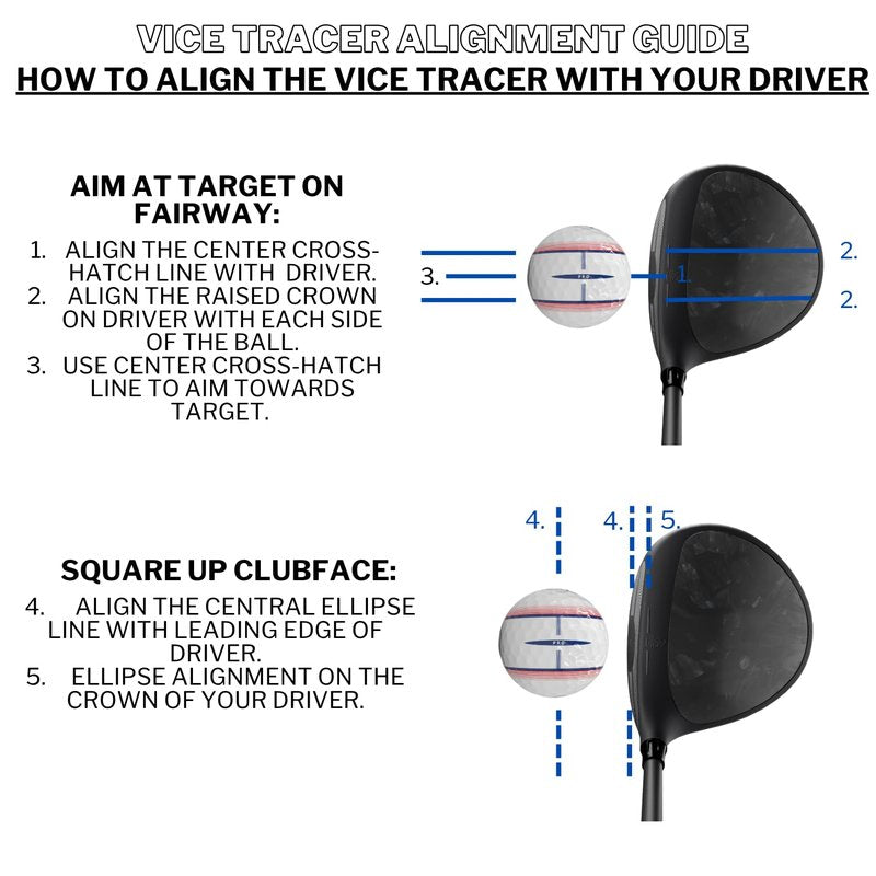 Vice Tracer Golf Balls (Pro)
