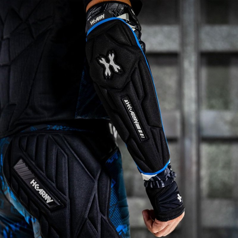 HK Army Crash Arm Pads - Protective Gear for Paintball | Adjustable Fit & Lightweight Design