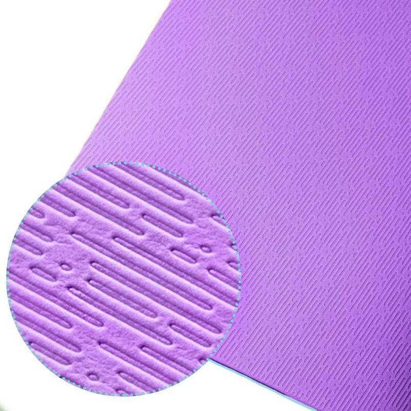 Extra Thick TPE Yoga Mat - Eco-Friendly, Anti-Tear Design | 72" x 32" x 1/2" for Home & Travel