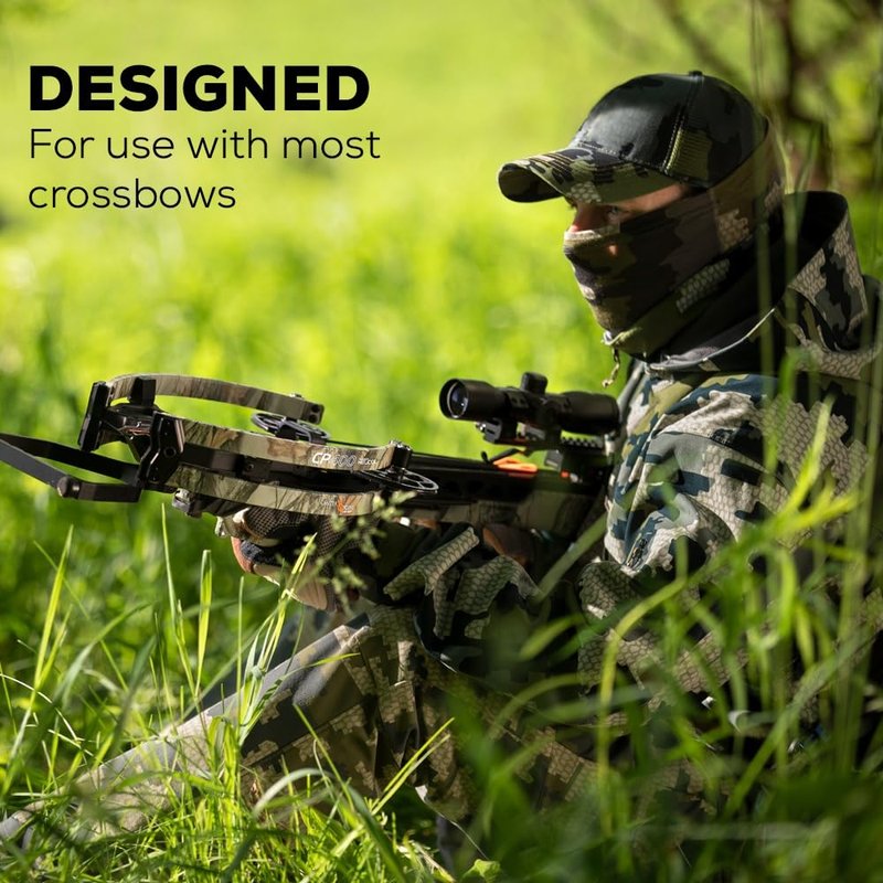CenterPoint Rope Cocker 46-Inch - Universal Crossbow Cocking Aid with Roller Glide Hooks Reduces Draw Weight 50%