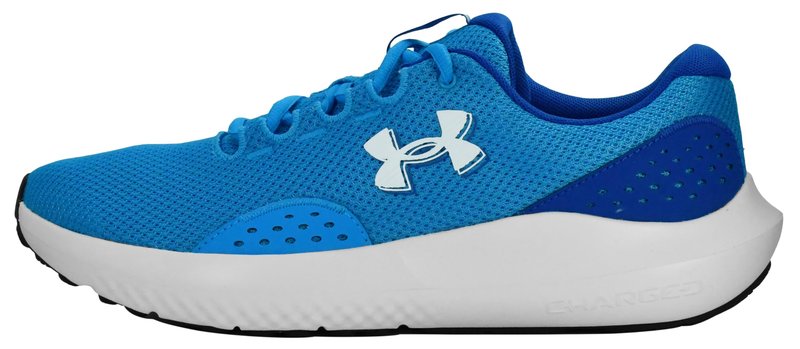 Under Armour Men's Charged Surge 4, (428) Electric Blue/Royal/White, 6.5, US