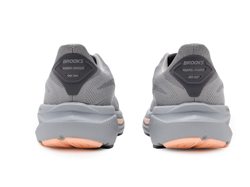 Brooks Women's Ghost 17 Alloy/Blackened Pearl/Peach 11 Medium