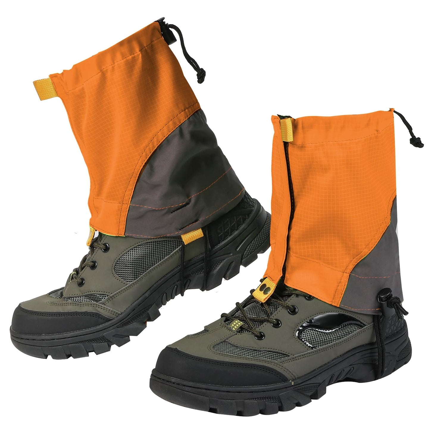 Gators for Hiking Boots and Shoes, Lightweight Adjustable Leg Gaiters for Men Women, Waterproof Hiking Gaiters for Snow,Trail Running,Hiking,Hunting,Walking, Skiing,Snowshoeing,Mountain Climbing
