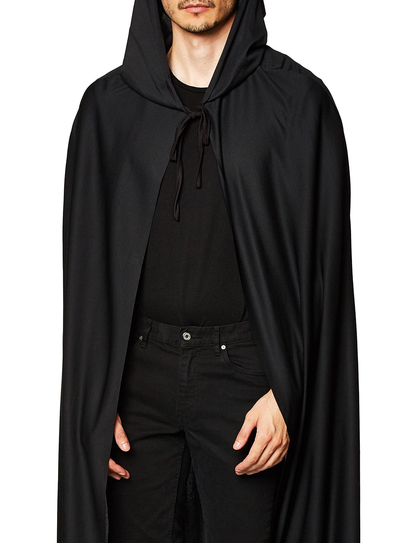 Rubie's Costume Full Length Hooded Cape Role Play Costume, Black, One Size