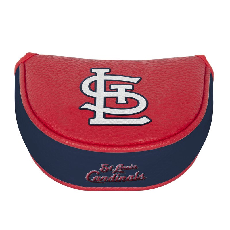 St Louis Cardinals Mallet Putter Cover, Team Colors