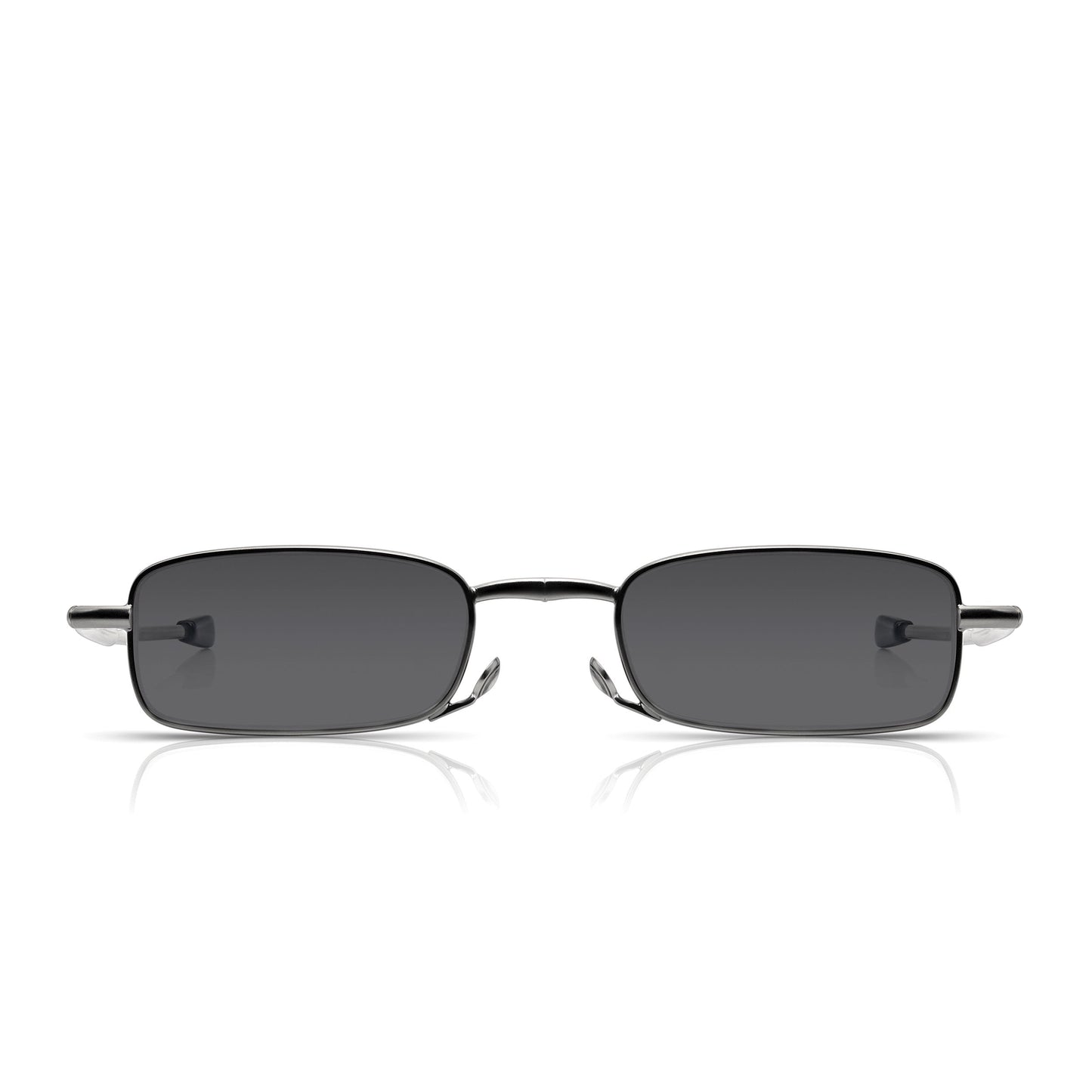 Read Optics Folding Reading Sunglasses, Tinted Sun Readers: Mens/Womens with UV-400 100% Protection Non-Prescription, Anti-Glare, High Clarity Rayguard Lenses +1.5 to 2.5 in Pocket-Size Flip-Top Case