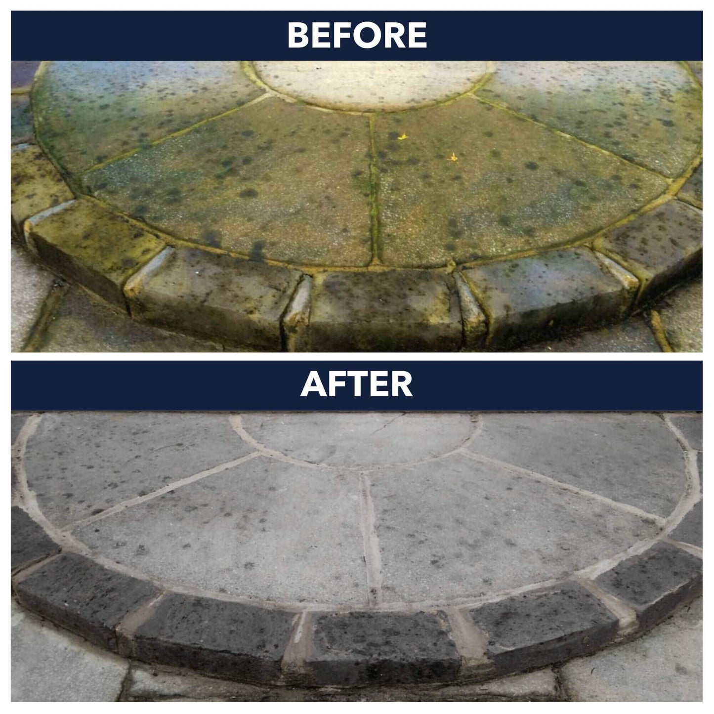 Spear and Jackson - 5 Litres Concentrate - Path Patio and Decking Cleaner - Green Algae and Mould Remover - Pressure Washer Detergent