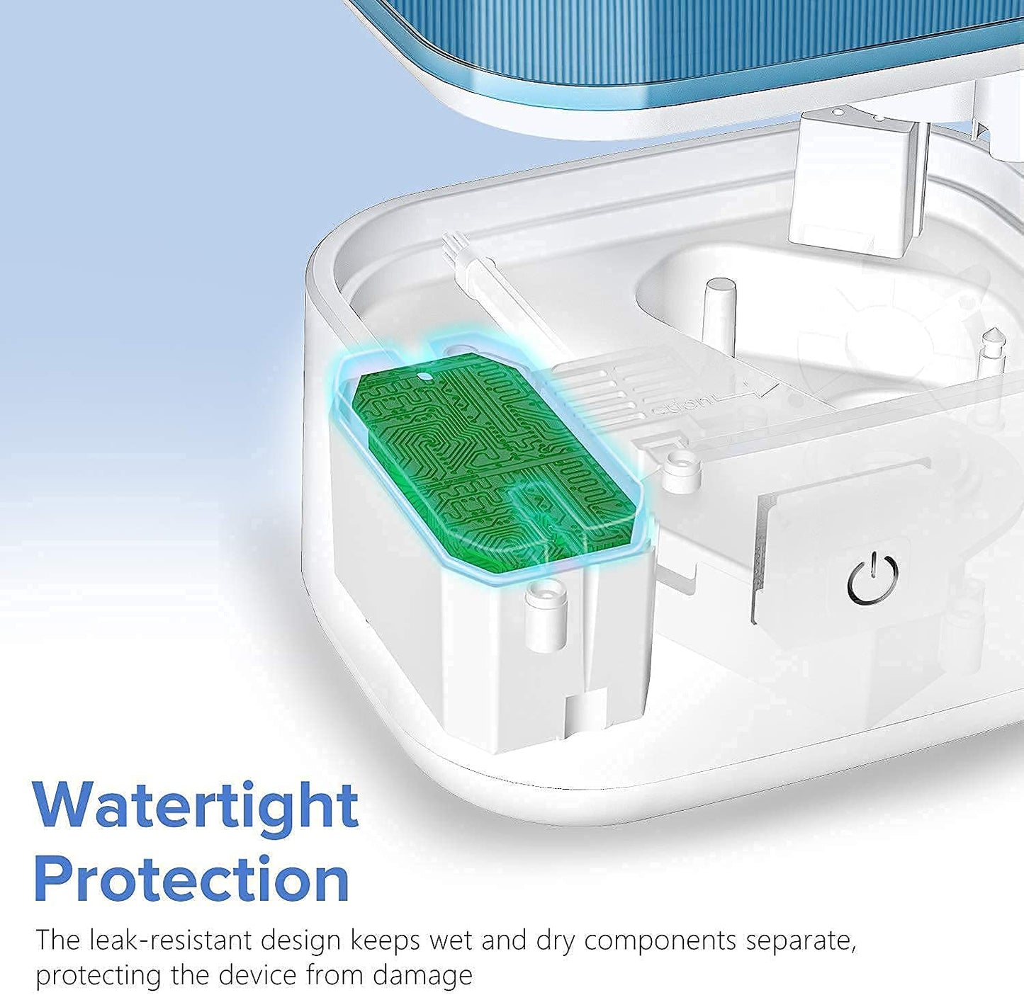 LEVOIT 4L Humidifiers for Bedroom Large Room & Essential Oil Diffuser, Quiet Cool Mist for Home, Baby and Plants, Last up to 40Hours, Dual 360ยฐ Rotation Nozzles, Handle Design, Auto Shut Off, Blue