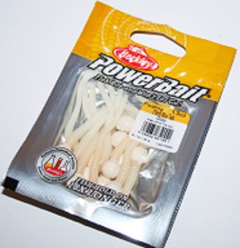 Berkley PowerBait Floating Mice Tails Fishing Bait, Glow, 3in | 8cm, Irresistible Scent & Flavor, Lifelike Presentation, Ideal for Trout, Bluegill, Crappie, Perch and More
