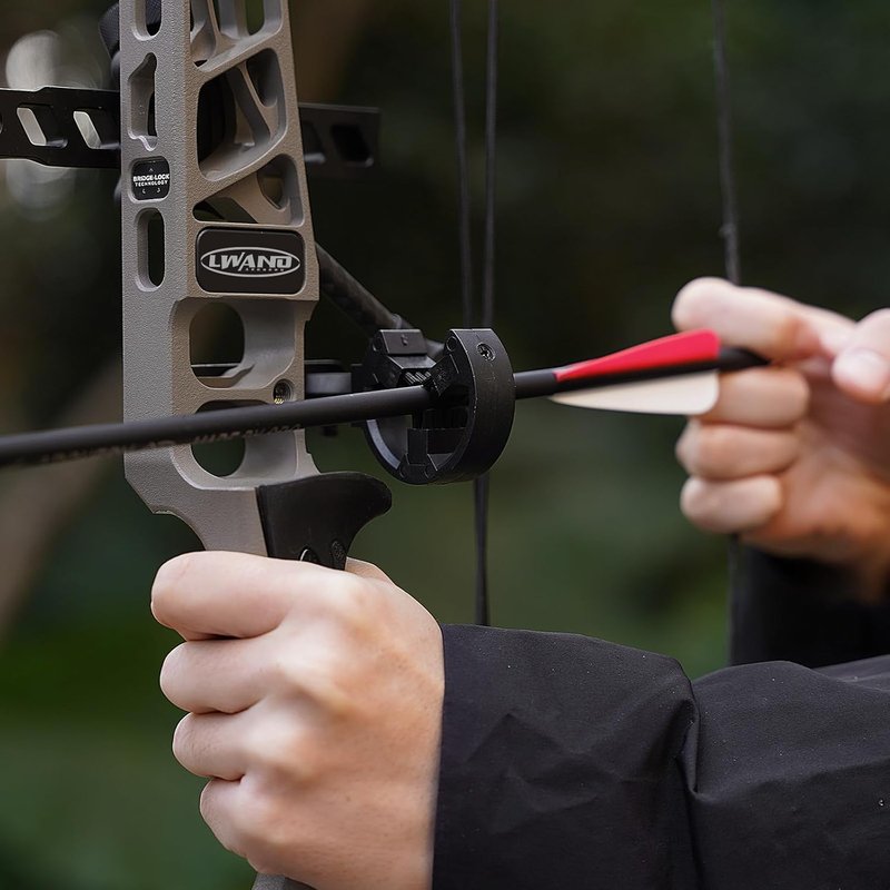 Archery Arrow Rest - Capture Brush Whisker Biscuit for Compound & Recurve Bows | Ideal for Hunting & Target Shooting