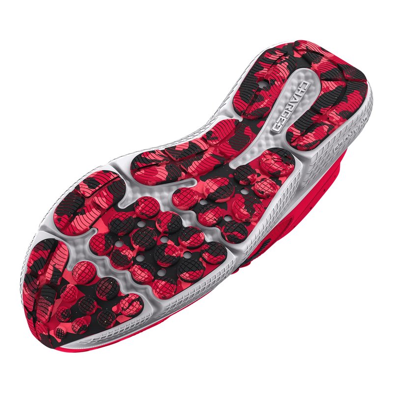 Under Armour Men's Charged Assert 10 Shoes, (600) Red/Red/Black, 14