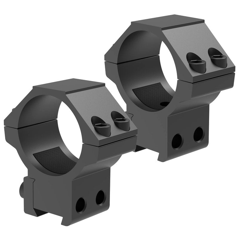 TPO 3/8" Dovetail Scope Rings Hight & Medium Profle 30mm Scope Mount for 11mm Dovetail Rail Airsoft Accessories (High+Meidum) AG30-M114+AG30-H142