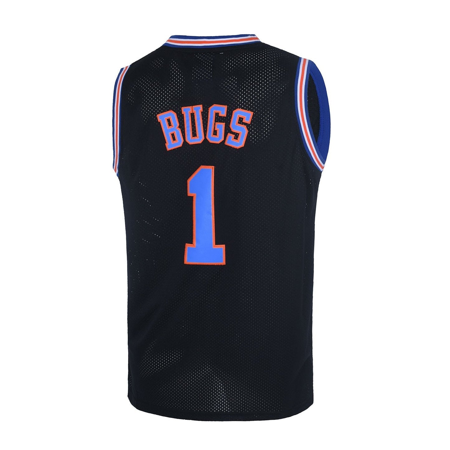 TUEIKGU Mens #1 Bugs #10 Lola Couples Halloween Costume Sets Basketball Jersey for Women (Black1, Large)