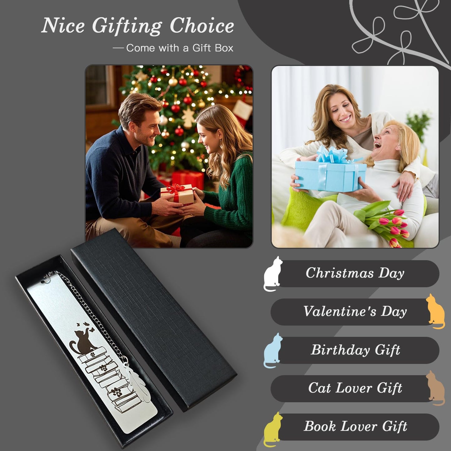 Dog Bookmark, Metal Bookmarks - Cute Book Marks Reading Gift for Women, Men, Book Lovers, Kids, Friends - Durable & Anti-Rust Book Accessories, Dog Lovers Gift (Christmas, Birthday, Graduation Gifts)