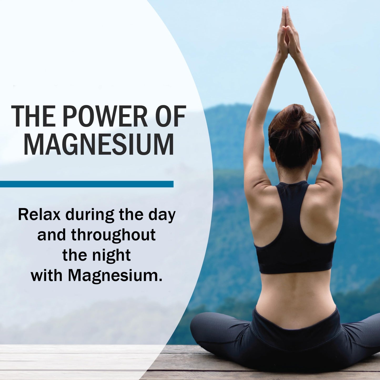 Magnesium Glycinate 400mg - Chelated Bisglycinate for Muscle Recovery & Support - Maximum Absorption & Bioavailability - Magnesium Supplements for Women & Men - Non-GMO - 180ct 2 Month Supply