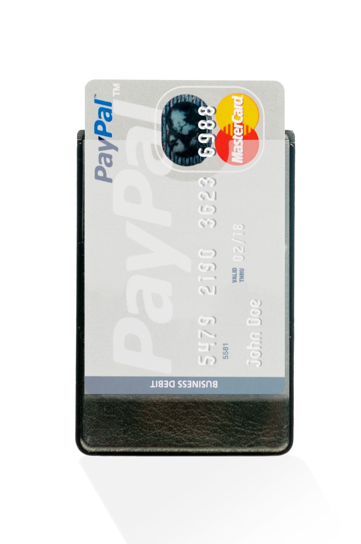 Card Armor Credit Card Holder, 6 Premium RFID Blocking Sleeves with Clear Front for Easy Viewing, Prevent Identity or Financial Theft from High Tech Thieves